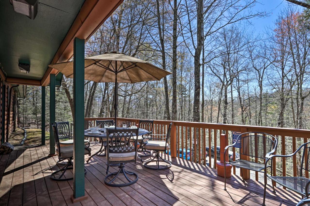 Smoky Mountain Cabin 4 Acres, 3 Mi To Gatlinburg Εξωτερικό φωτογραφία