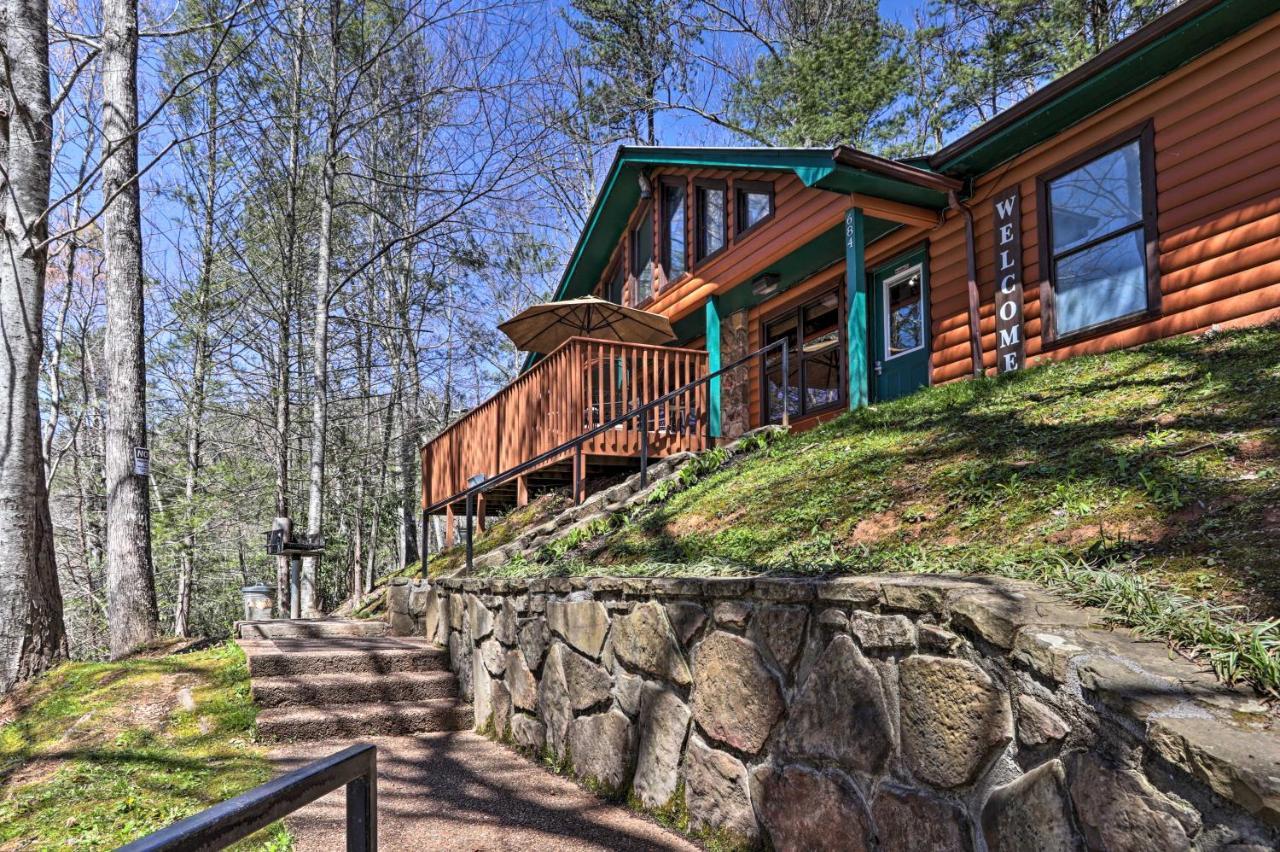 Smoky Mountain Cabin 4 Acres, 3 Mi To Gatlinburg Εξωτερικό φωτογραφία